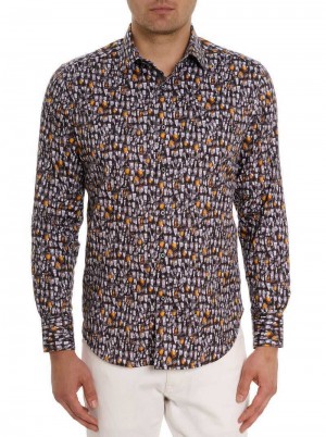 Robert Graham Beer Bash Long Sleeve Button Down Shirt Multi | 25789YEXV