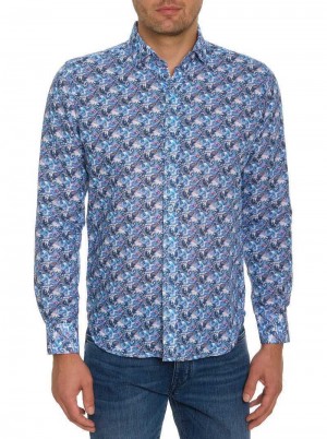 Robert Graham Big Sur Long Sleeve Button Down Shirt Multi | 26395EVSU