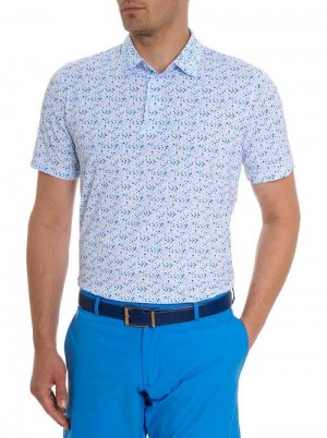 Robert Graham Calder Polo Blue | 71693YUFR