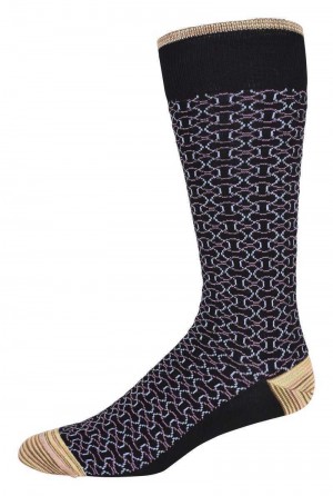 Robert Graham Calix Socks Black | 81630UBAF