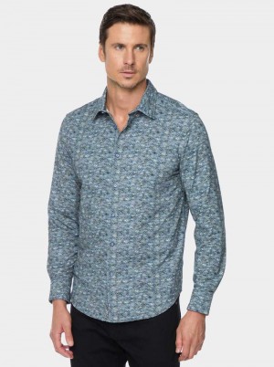 Robert Graham Clarendon Long Sleeve Button Down Shirt Grey | 49638OSUC