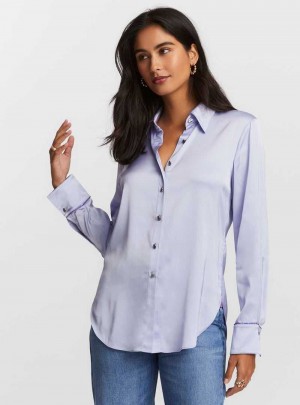 Robert Graham Gabriela Shirt Lavender | 76429JPMZ