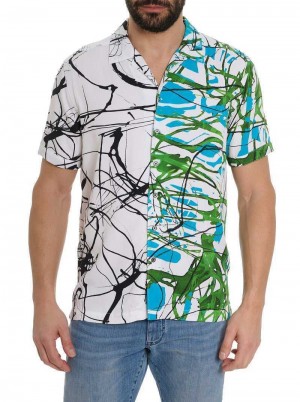 Robert Graham Garson Short Sleeve Button Down Shirt Multi | 28563IDXC