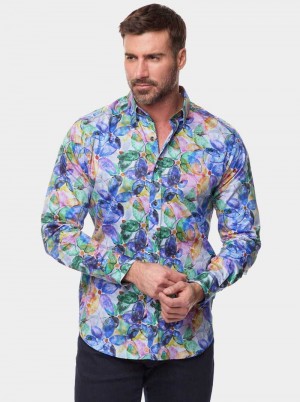 Robert Graham Gordon Long Sleeve Button Down Shirt Multi | 41730ZIVL