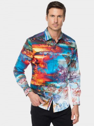 Robert Graham Inverness Long Sleeve Button Down Shirt Multi | 89310WKNE