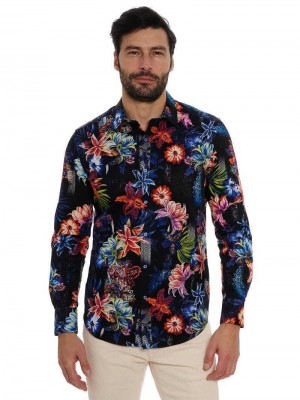 Robert Graham Katazome Long Sleeve Button Down Shirt Multi | 04231ZYMG