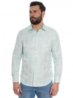 Robert Graham Limited Edition The Timeless Long Sleeve Button Down Shirt Tall White | 64380LBSU