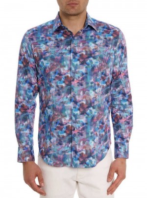 Robert Graham Outer Banks Long Sleeve Button Down Shirt Multi | 65902FVYM