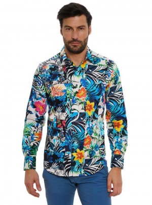 Robert Graham Tahiti Long Sleeve Button Down Shirt Multi | 95806CGMI