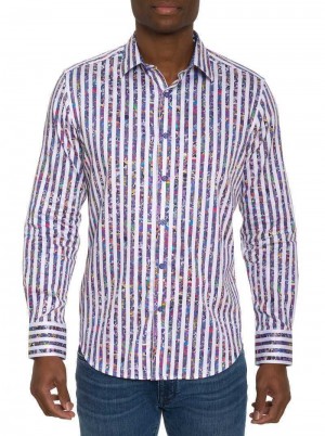 Robert Graham Tonale Long Sleeve Button Down Shirt Multi | 45128HEWU