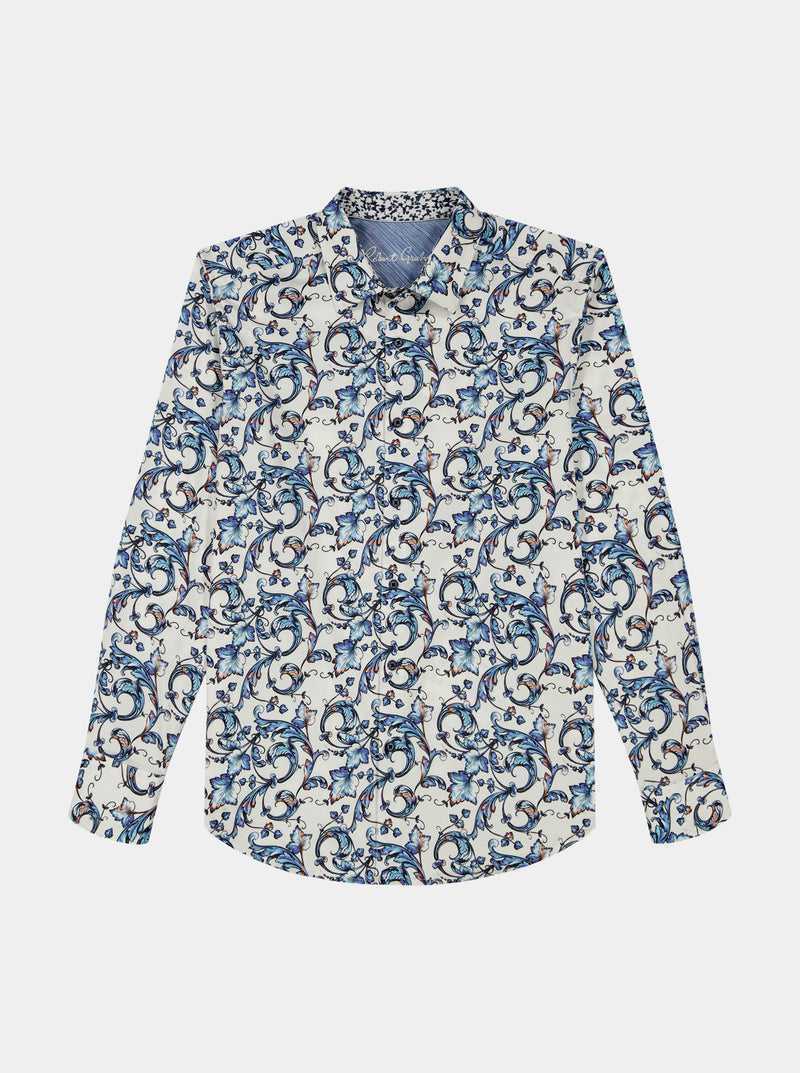 Robert Graham Acosta Long Sleeve Button Down Shirt Blue | 34271JZXI