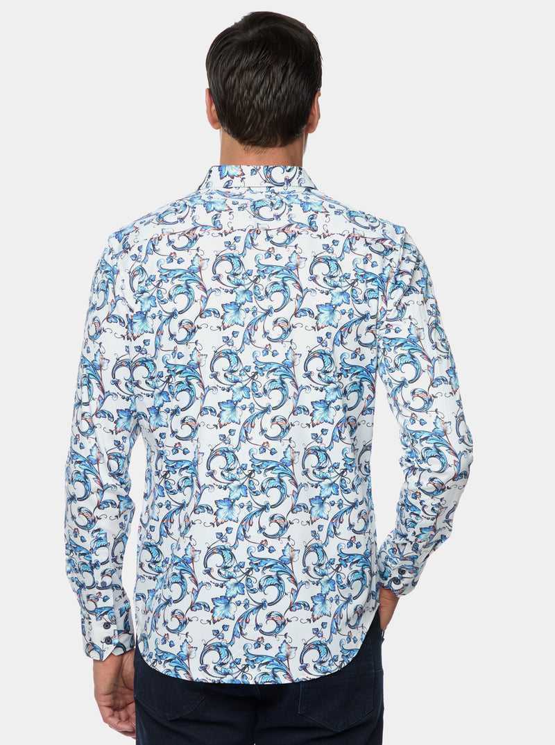 Robert Graham Acosta Long Sleeve Button Down Shirt Blue | 34271JZXI