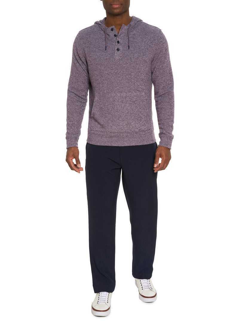 Robert Graham Ainsworth Performance Long Sleeve Knit Purple | 53602JZNI