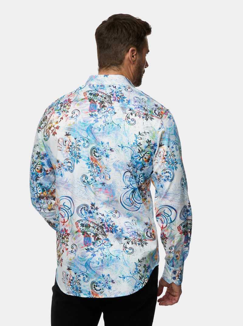 Robert Graham Apex Long Sleeve Button Down Shirt Classic | 62495TBNM