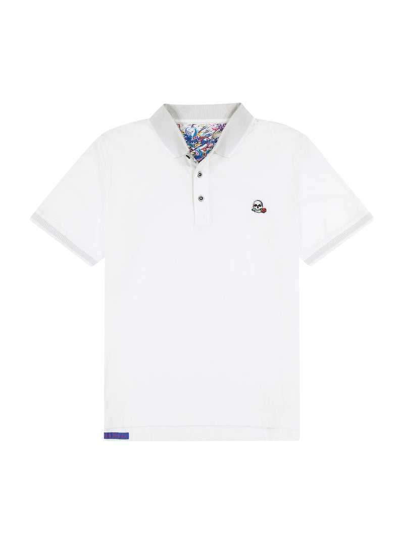 Robert Graham Archie Polo Tall Light Blue | 81549RBSQ