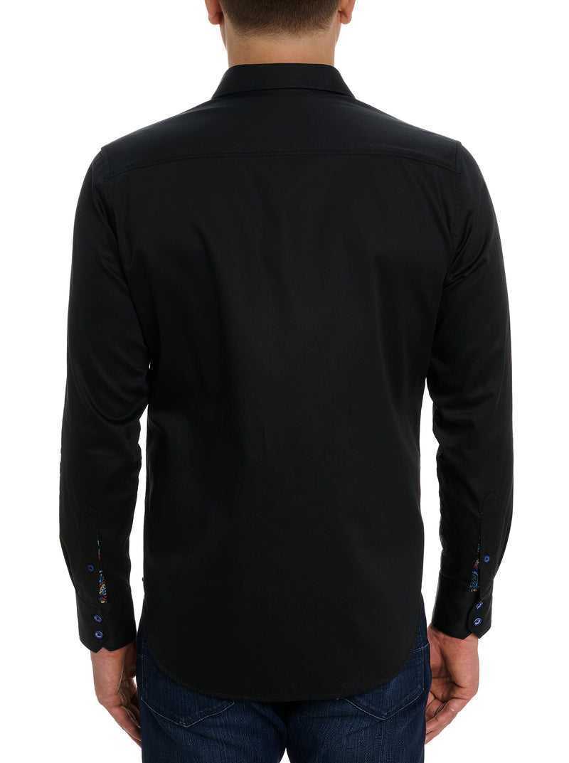 Robert Graham Aurora Long Sleeve Button Down Shirt Black | 61834ZYVP