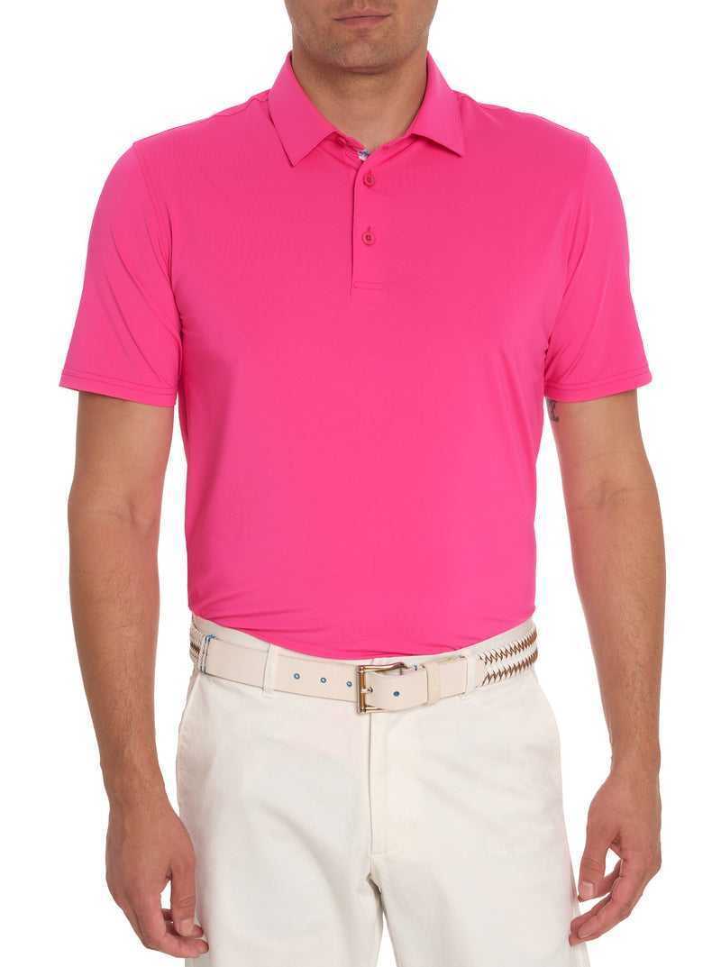 Robert Graham Axelsen Performance Polo Purple | 21640ZOKF