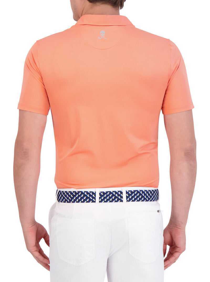 Robert Graham Axelsen Performance Polo Sea Blue | 54086TEJB