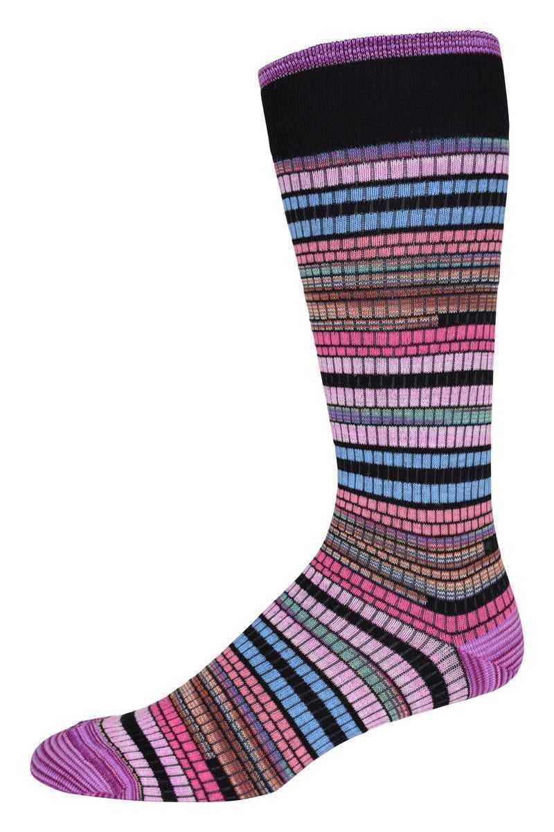 Robert Graham Baja Sock Black | 38695AJWO