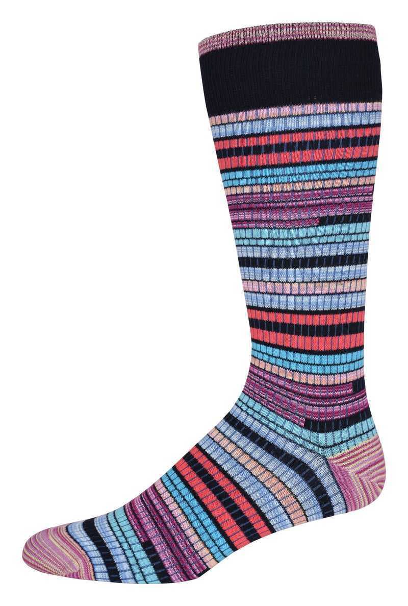 Robert Graham Baja Sock Navy | 52916JRCH