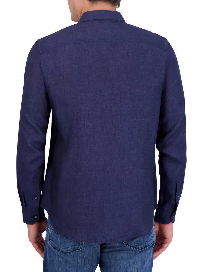 Robert Graham Baradero Long Sleeve Button Down Shirt Navy | 18762XIUW