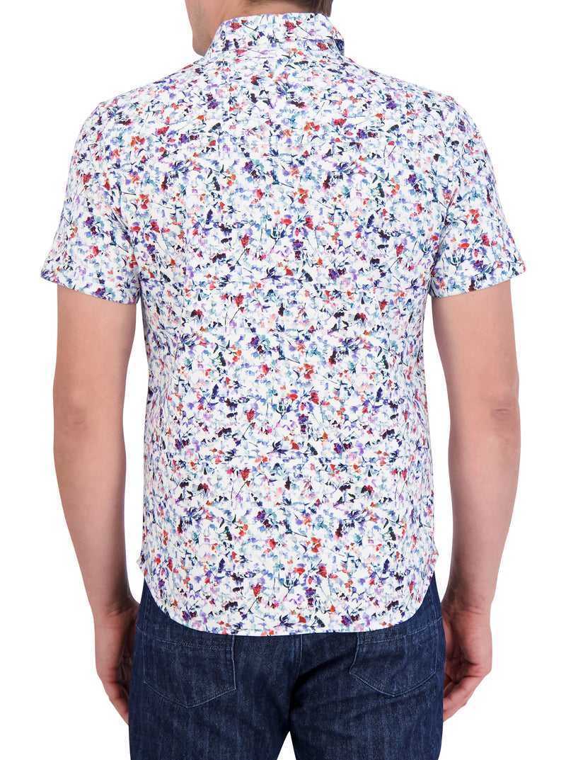 Robert Graham Bavaro Motion Short Sleeve Knit Shirt Multi | 74193BXCO