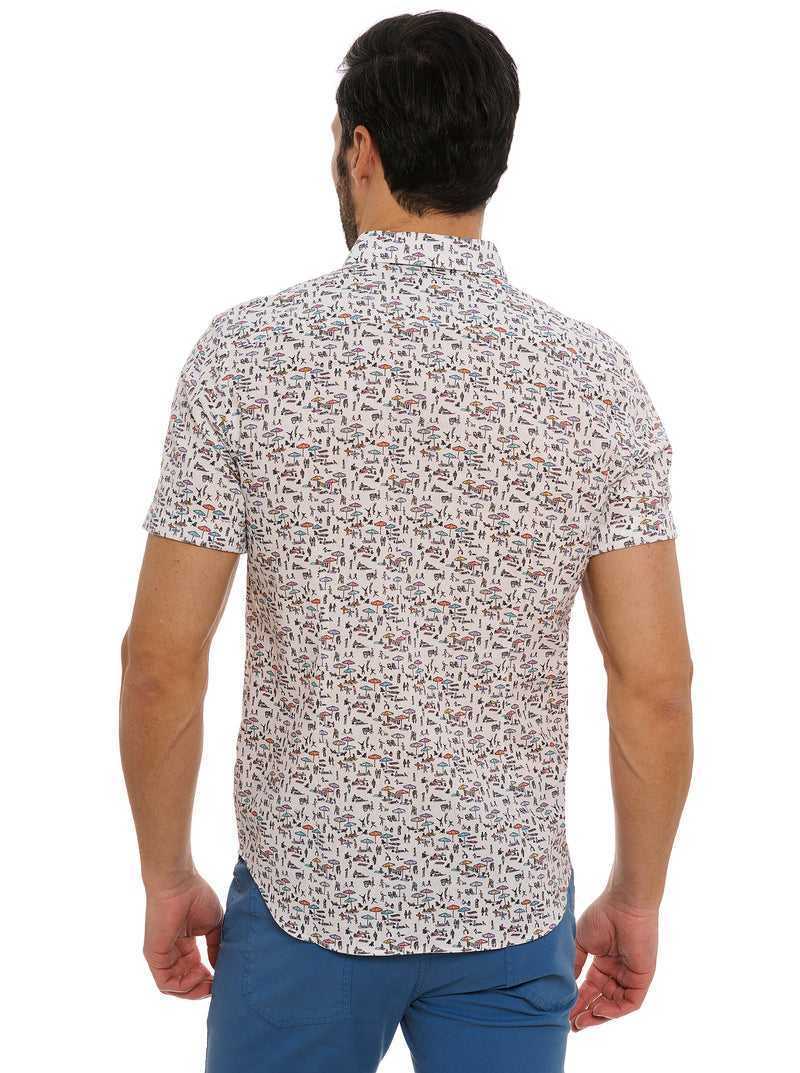 Robert Graham Beach Bound Short Sleeve Button Down Shirt Multi | 41653AOCH