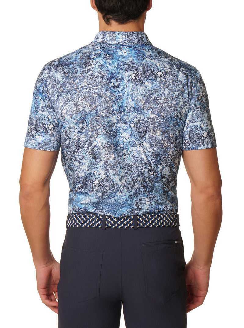 Robert Graham Beatty Polo Blue | 85172YAOH