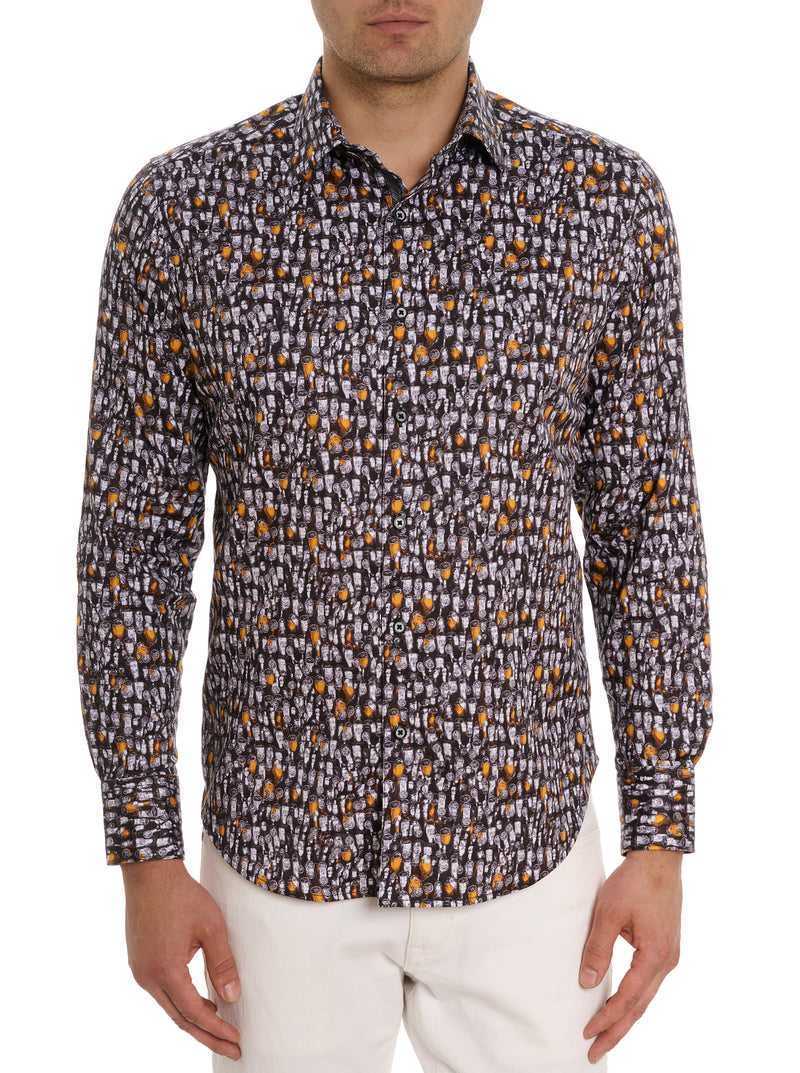 Robert Graham Beer Bash Long Sleeve Button Down Shirt Multi | 25789YEXV