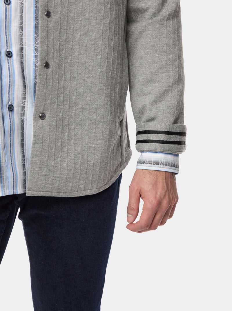 Robert Graham Billard Knit Jacket Grey | 78425LPEX