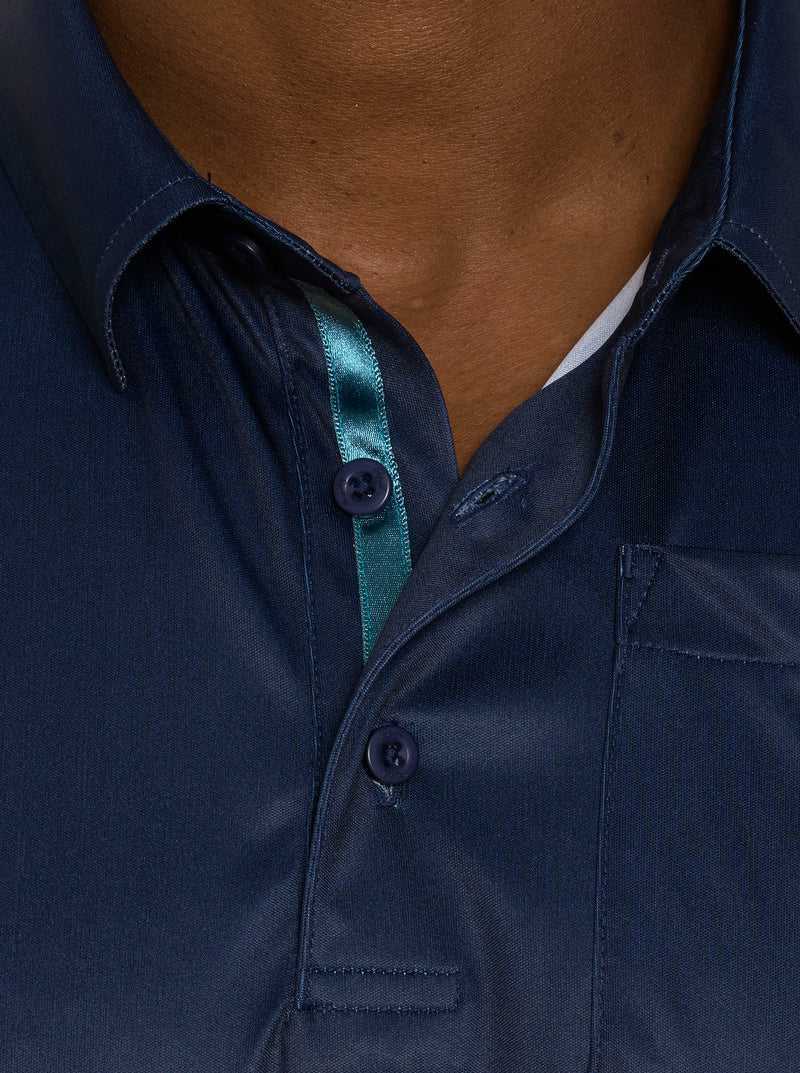 Robert Graham Blade Iron Performance Polo Navy | 45971NCQG