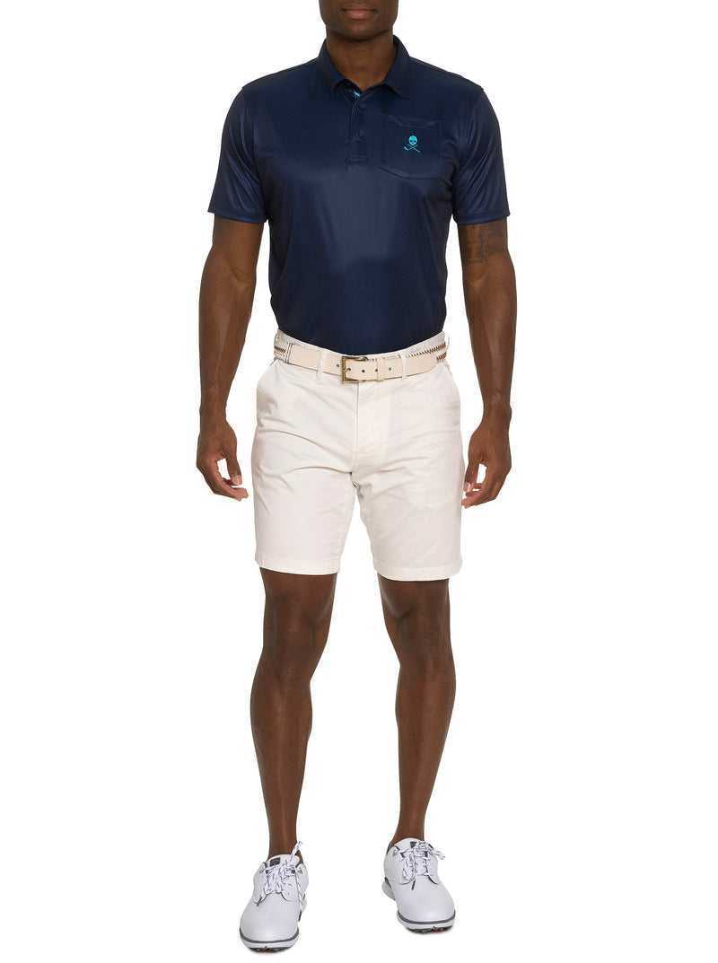 Robert Graham Blade Iron Performance Polo Navy | 45971NCQG