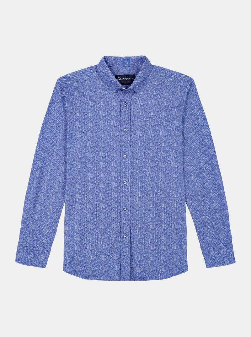 Robert Graham Boden Long Sleeve Button Down Shirt Blue | 97254WYOX