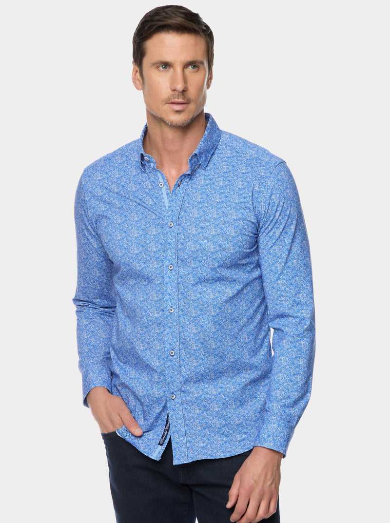 Robert Graham Boden Long Sleeve Button Down Shirt Blue | 97254WYOX