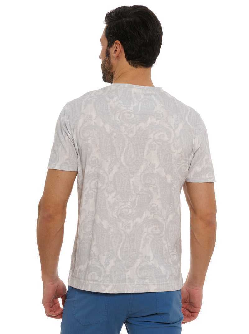 Robert Graham Bodhi T-shirt Navy | 26435WEKJ