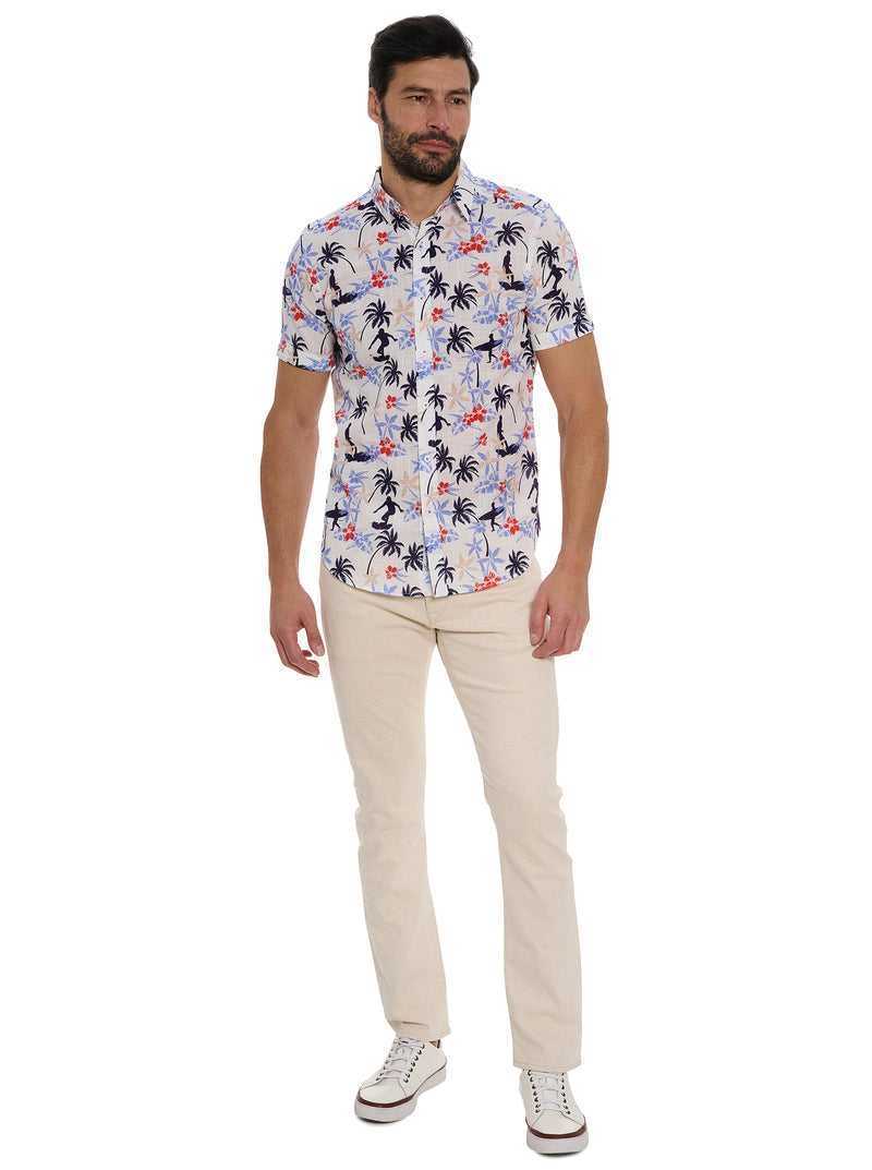 Robert Graham Bondi Short Sleeve Button Down Shirt Multi | 86479OARW