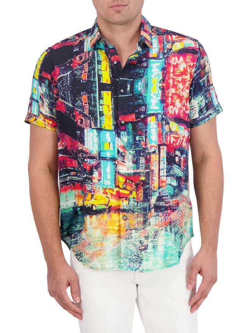 Robert Graham Boreal Short Sleeve Button Down Shirt Multi | 43125VTXR