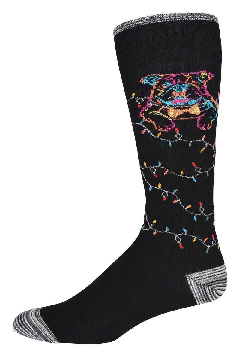 Robert Graham Bowtie Graham Sock Black | 09564ZNVH