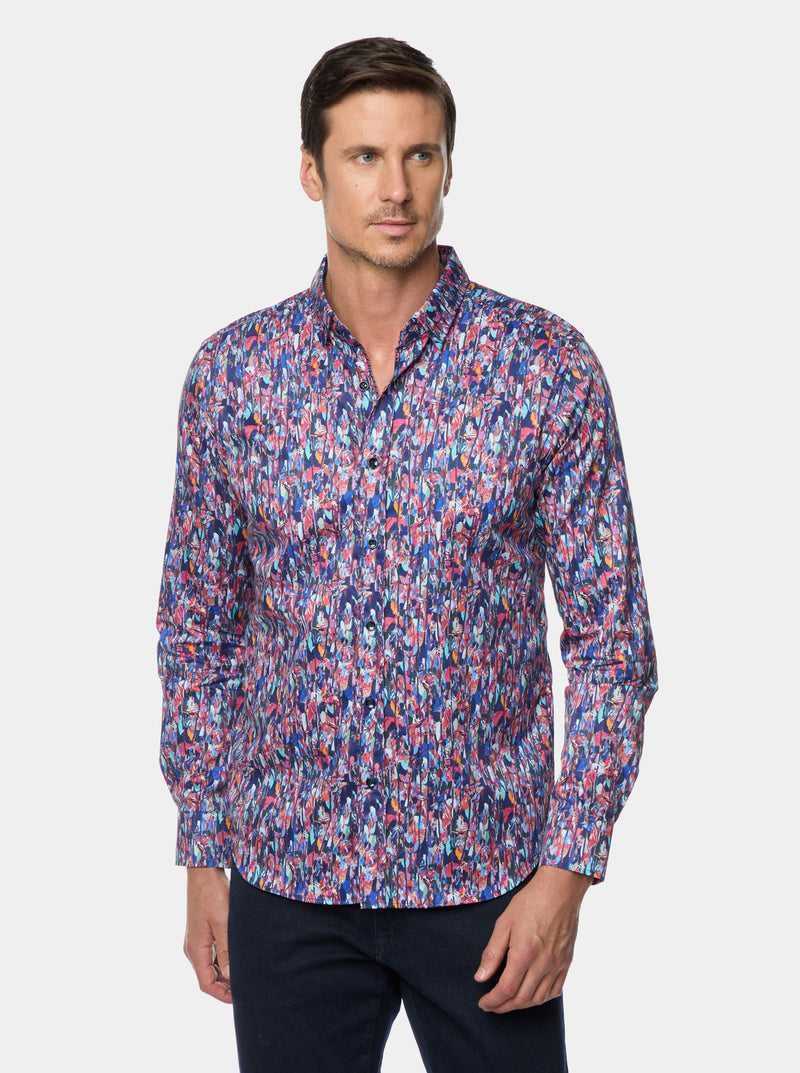 Robert Graham Brighton Long Sleeve Button Down Shirt Multi | 64157IMUH