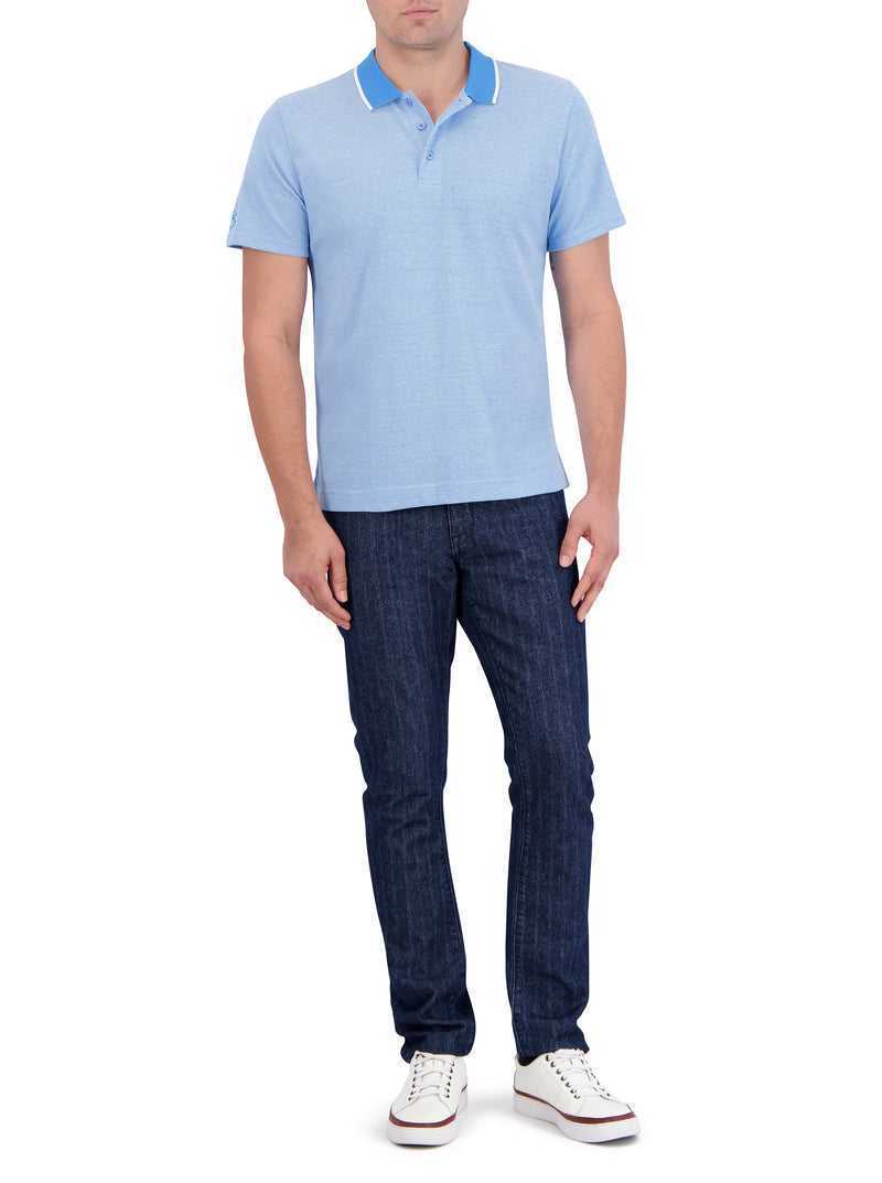 Robert Graham Calmere Polo Bright Blue | 91528VRJC