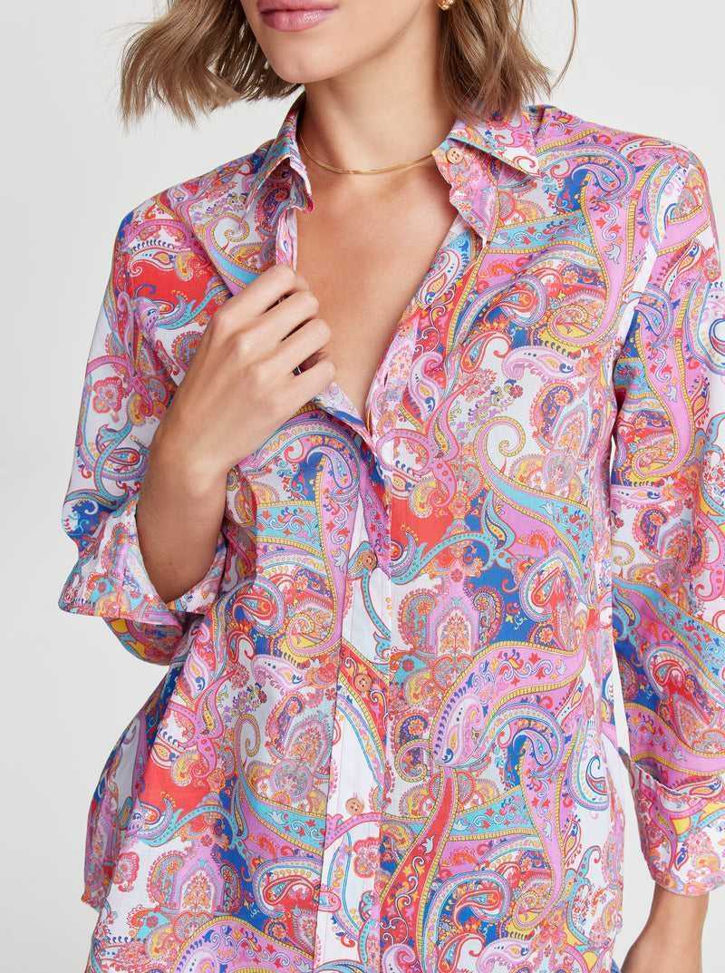 Robert Graham Carrie Shirt Multi | 13629SIZA