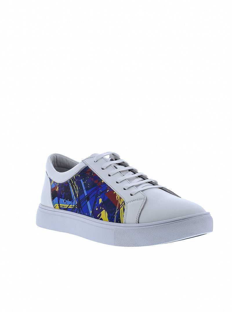 Robert Graham Cascade Sneakers White | 80719CHJW