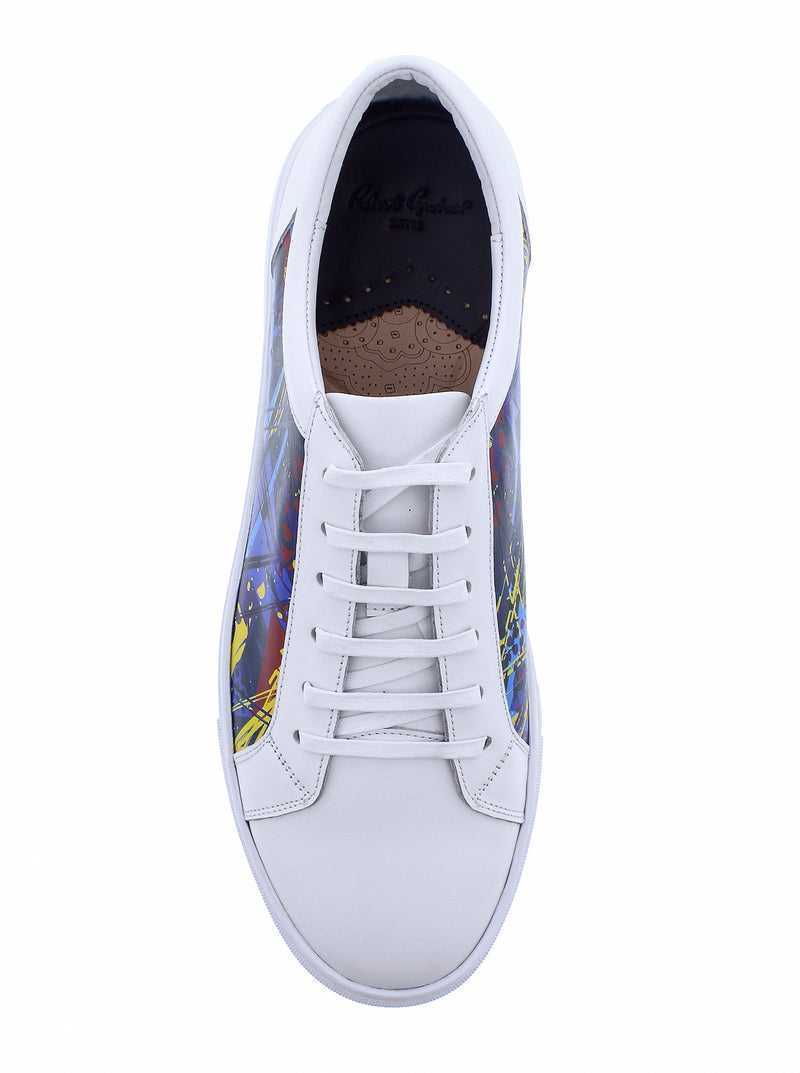 Robert Graham Cascade Sneakers White | 80719CHJW