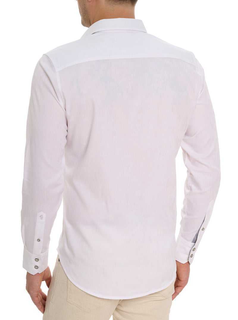 Robert Graham Clarion Long Sleeve Button Down Shirt White | 91748FIPE