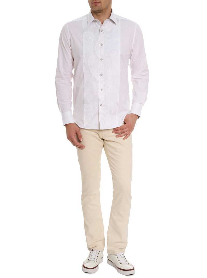 Robert Graham Clarion Long Sleeve Button Down Shirt White | 91748FIPE