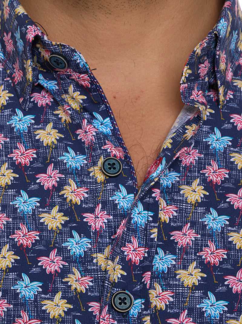 Robert Graham Clyford Short Sleeve Button Down Shirt Multi | 06174GDMB