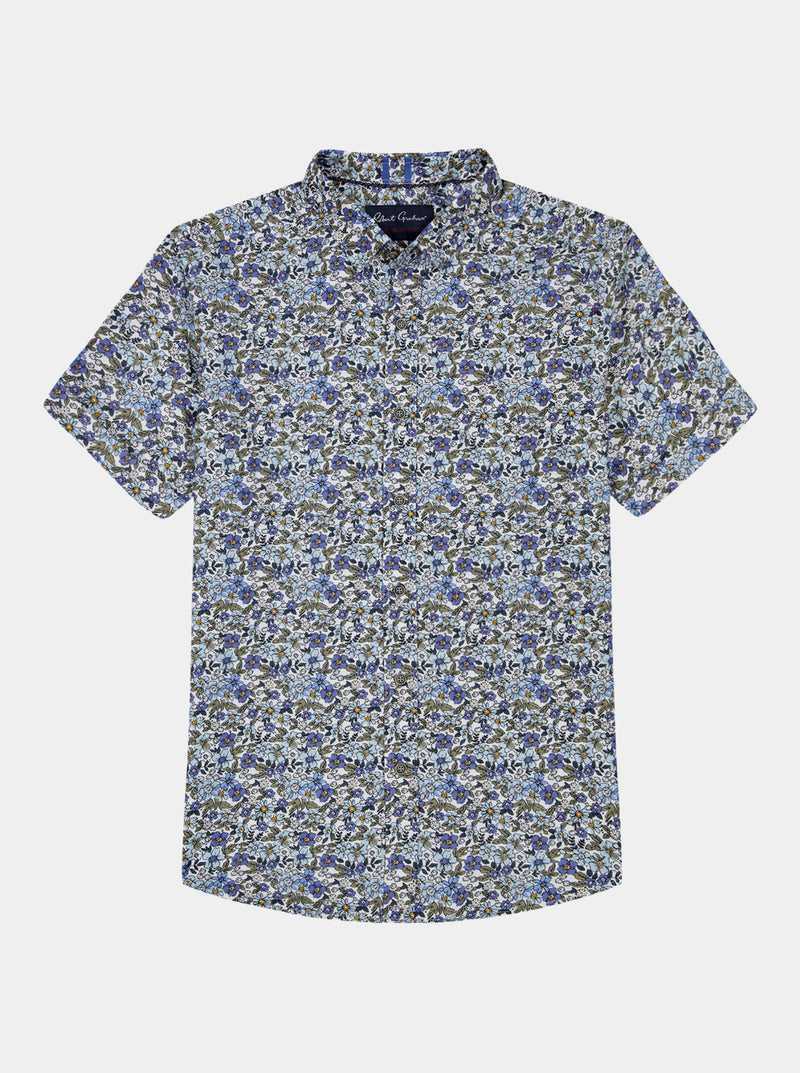 Robert Graham Craso Short Sleeve Button Down Shirt Multi | 72910VCAN