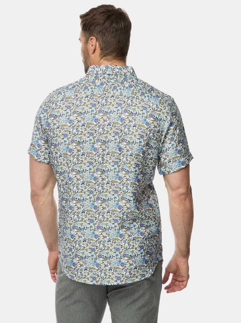 Robert Graham Craso Short Sleeve Button Down Shirt Multi | 72910VCAN