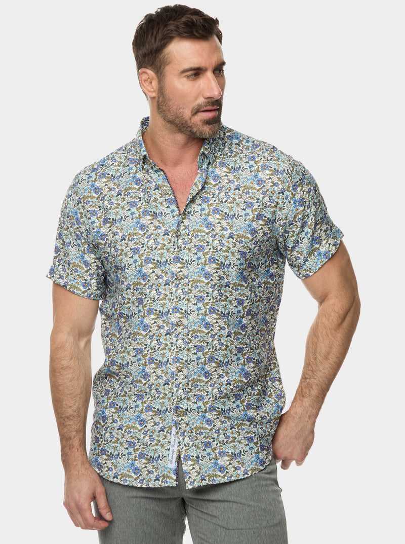 Robert Graham Craso Short Sleeve Button Down Shirt Multi | 72910VCAN