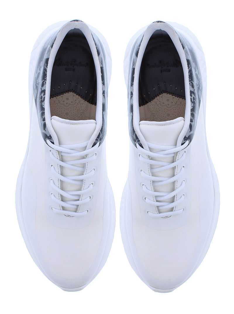 Robert Graham Crockett Golf Shoes White | 05148GTSC